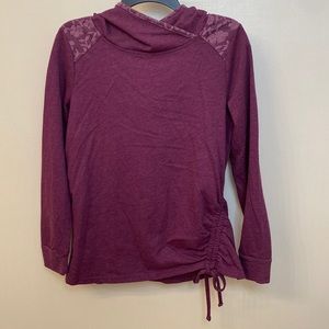 St John’s Bay Hooded Long Sleeve Top